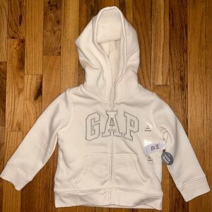 Gap Toddler cozy lined Hoodie size 3 NWT